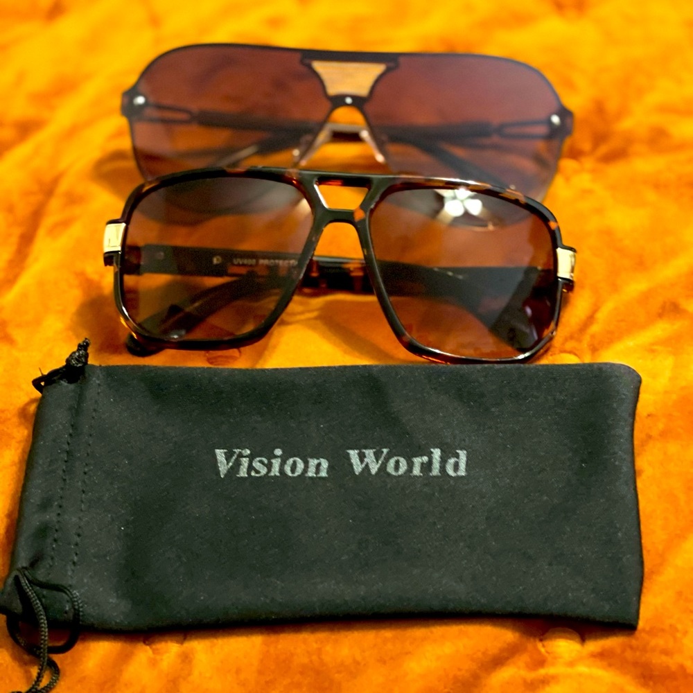 NWOT: Vintage Inspired Oversized Glasses